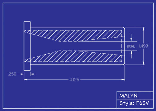 Boron Carbide Venturi Nozzle