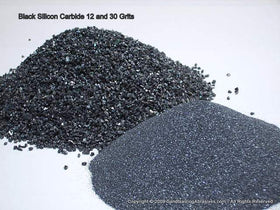 Black Silicon Carbide Rock Tumbling Grit - Professional Grade Abrasive Media (25 lb) - 0