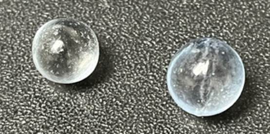 Industrial Glass Bead close up for shopping cart only general bead