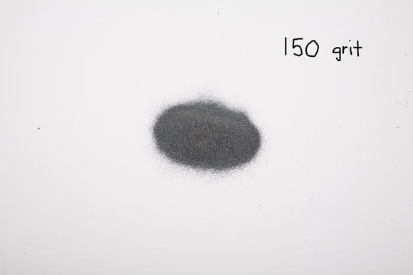 Black Silicon Carbide Rock Tumbling Grit - Professional Grade Abrasive Media (25 lb)