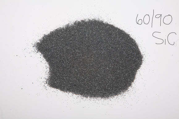 Black Silicon Carbide 60/90 blend for rock tumbling