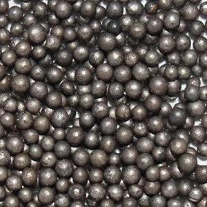 closeup of cast steel shot