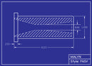 Malyn F6SV Blast Nozzle