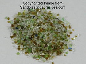 glass blast media for sandblasting