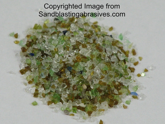 glass blast media for sandblasting