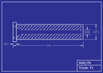 Flanged Boron Carbide Sandblasting Nozzle