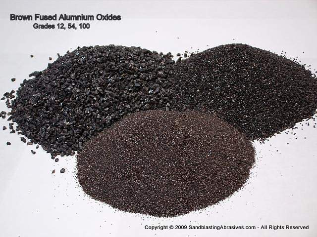 Brown Aluminum Oxide, Common Antiskid Grades