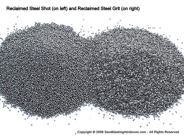 Reclaimed Steel Grit & Grit